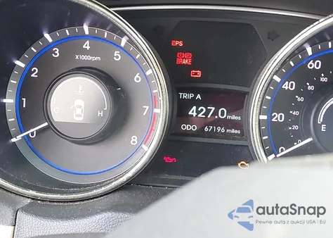 2011 Hyundai Sonata Gls from USA, damaged, VIN 5NPEB4AC7BH215915